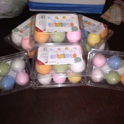 6 Piece Easter Egg Chalks For Sale 1.00