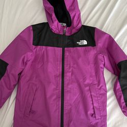 Size 8 Northface Purple Jacket