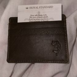 Leather Card Wallet 