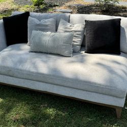Light Gray/Cream Sofa