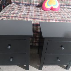 2 Ikea Nightstands In Good Condition 