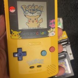 Pikachu Gameboy Color Bundle US Version 
