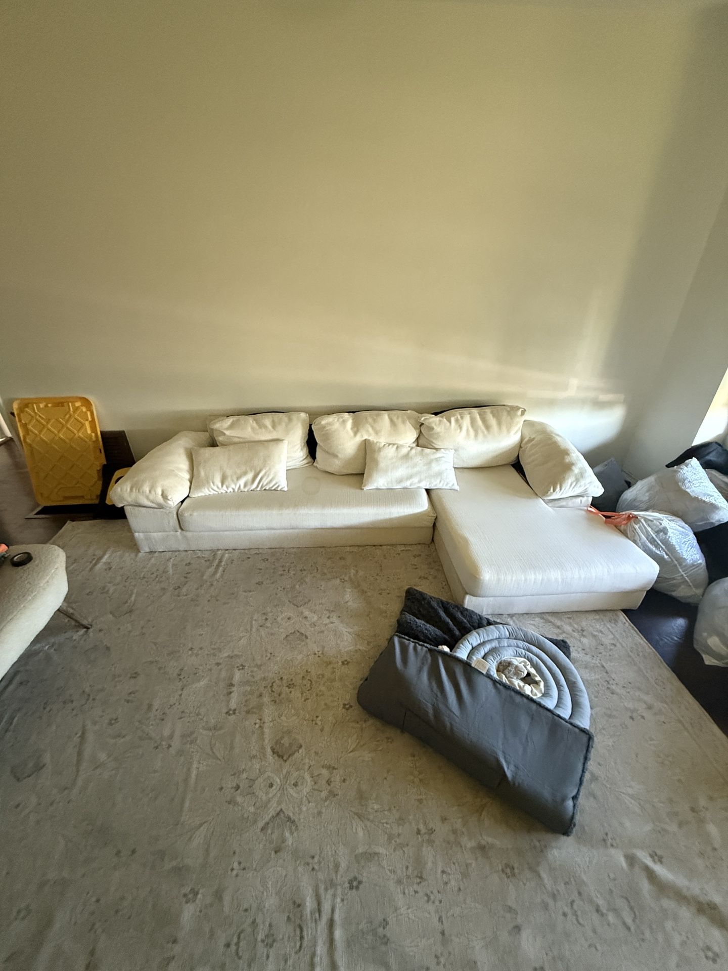 White Sectional Couch FREE