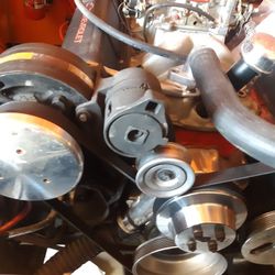 67 camaro serpentine system , Sbc 