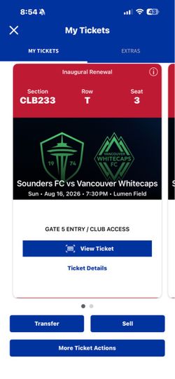 Sounders vs Vancouver