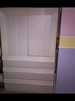 Bellini vintage furniture wardrobe and dresser with mirror