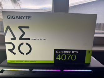 GPU RTX 4070 GIGABYTE AERO