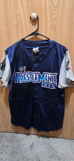 WWF WRESTLEMANIA 19 JERSEY SEATTLE SAFECO FIELD