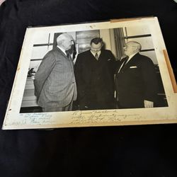 Foto Firmada De Robert Lee Stareart Fue A La Luna