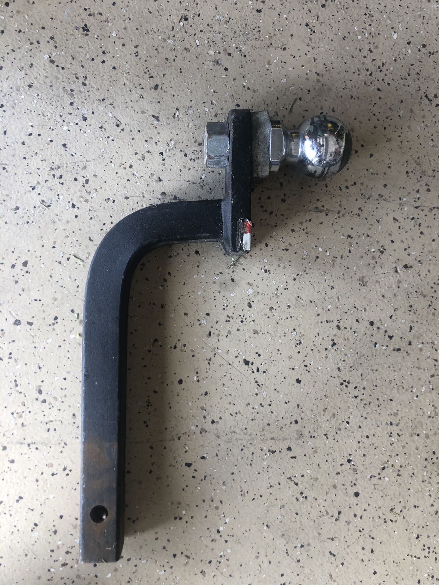 3500 lb hitch mount with 2 inch ball