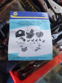 6 - Pole Round Connector Part Number (contact info removed)