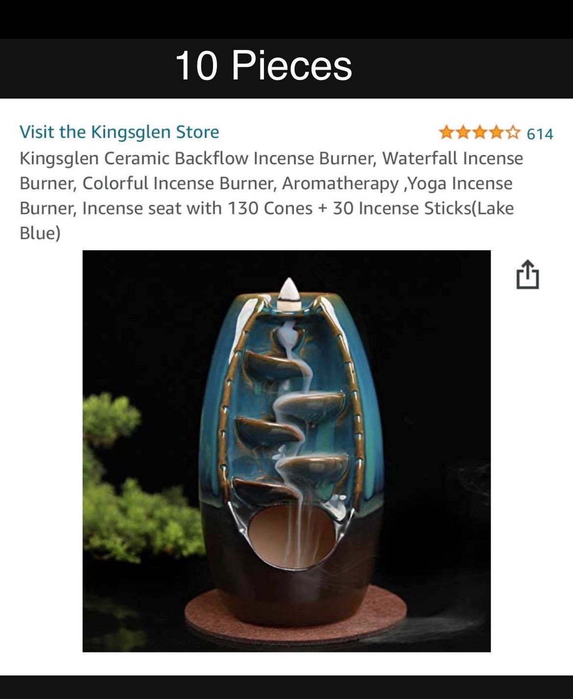 Kingsglen New Incense Burners
