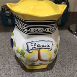 Bonnie Biscotti Jar