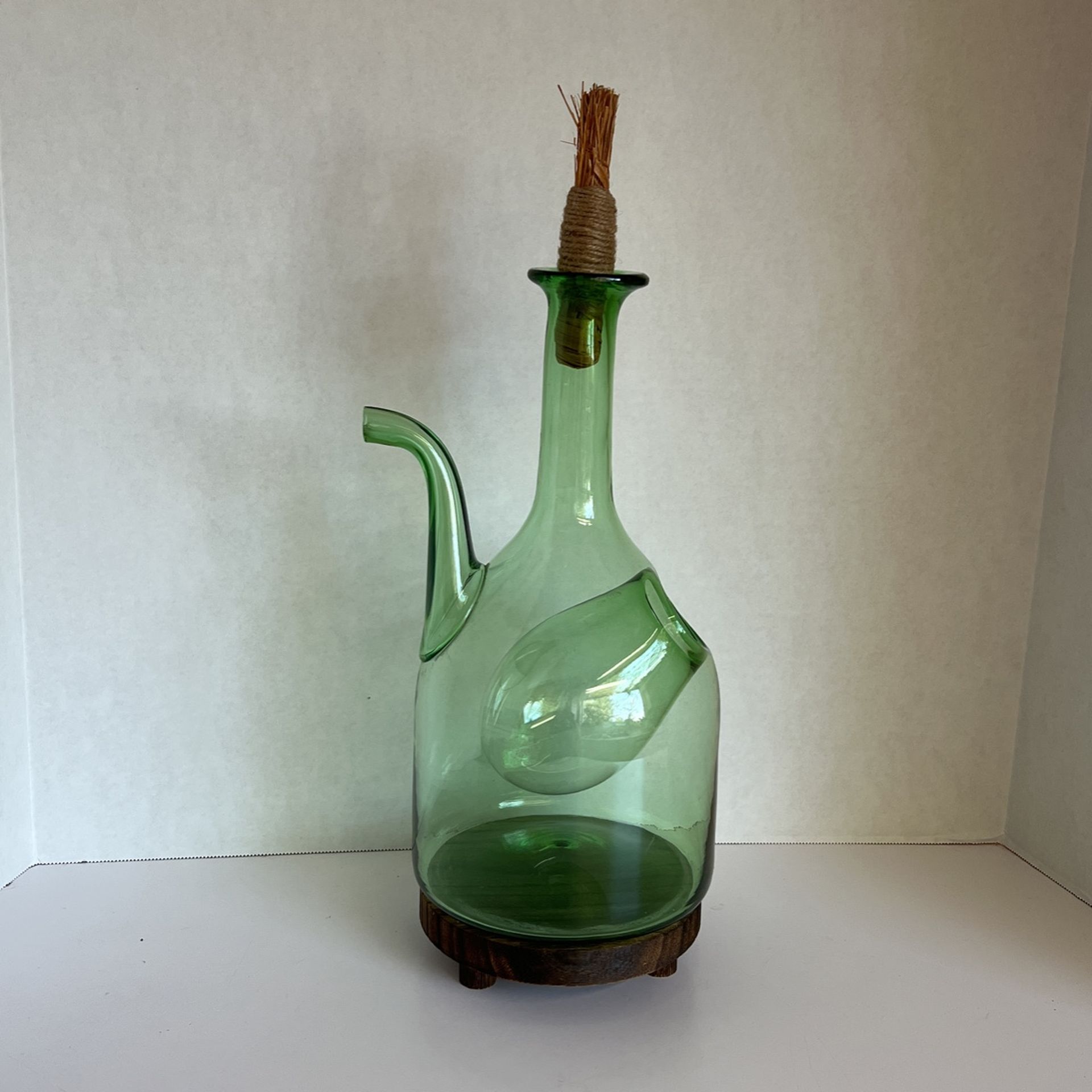 Blown Glass Wine Decanter
