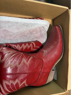 Red top Boots