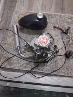 80 cc engine everything works perfect
