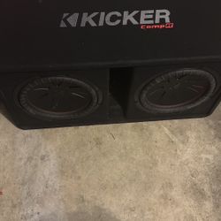Kikckers 12 Doble Bobina CompaR Y Alamani 12in 1800w