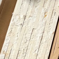 7x14 Stacked Stone Beige