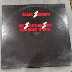 Black Sabbath "We Sold Our Soul For Rock 'N' Roll" 2xLP Warner Bros.