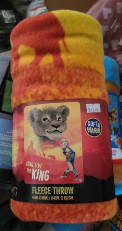 Fleece Blanket 50x60 Lion King