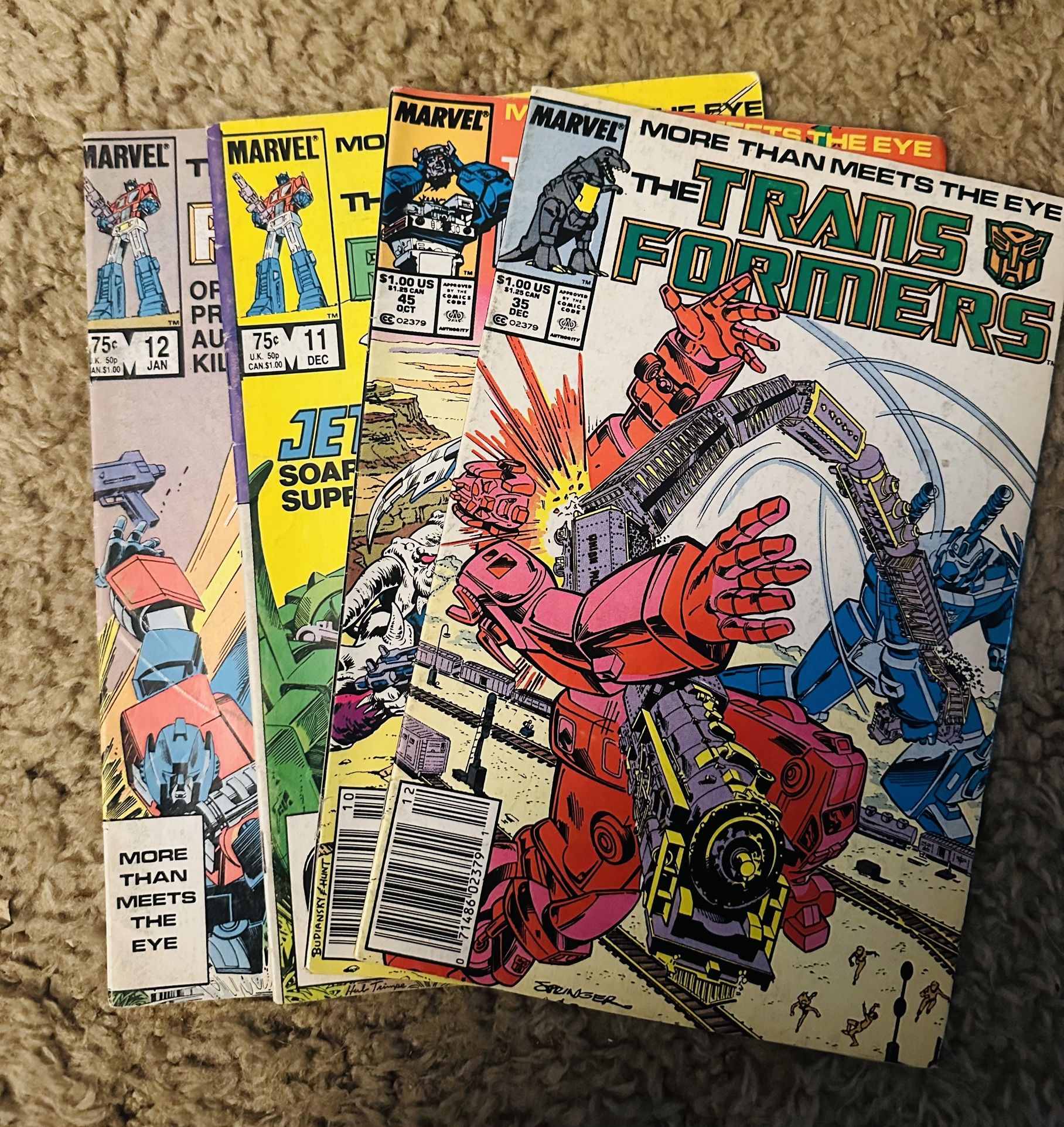 Comics. Transformer From The Late 80’s