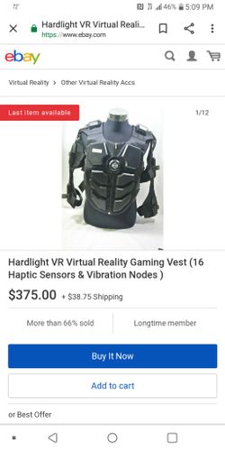 Vr gaming vest