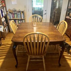 Wooden Dining Room Table