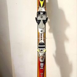 Gold K2 Axis MOD X Sidecut Skis 71" 180cm w/ Rossignol 14-5 Bindings