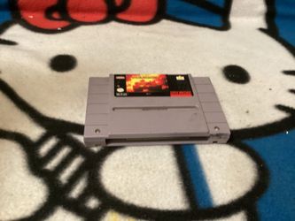 Super Nintendo Super BattleTank War In Gulf Video Game