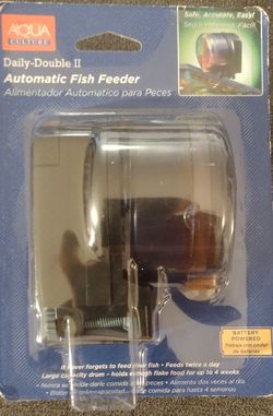 Double Fish Feeder