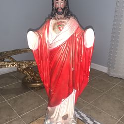 Jesus Statue Christmas Decor