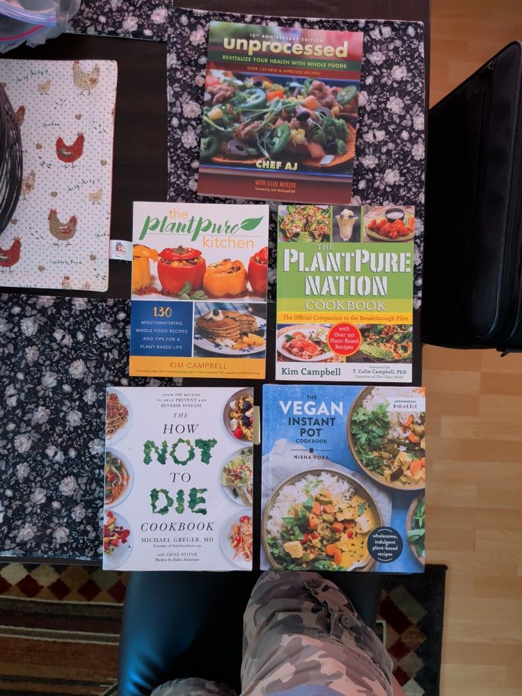 Vegan And Plant Based Cook Books