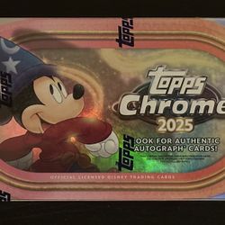 2025 Topps Chrome Disney Hobby Box