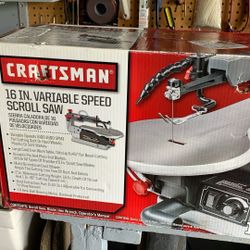 Craftsman 16 Inch Variable Speed Scroll Saw