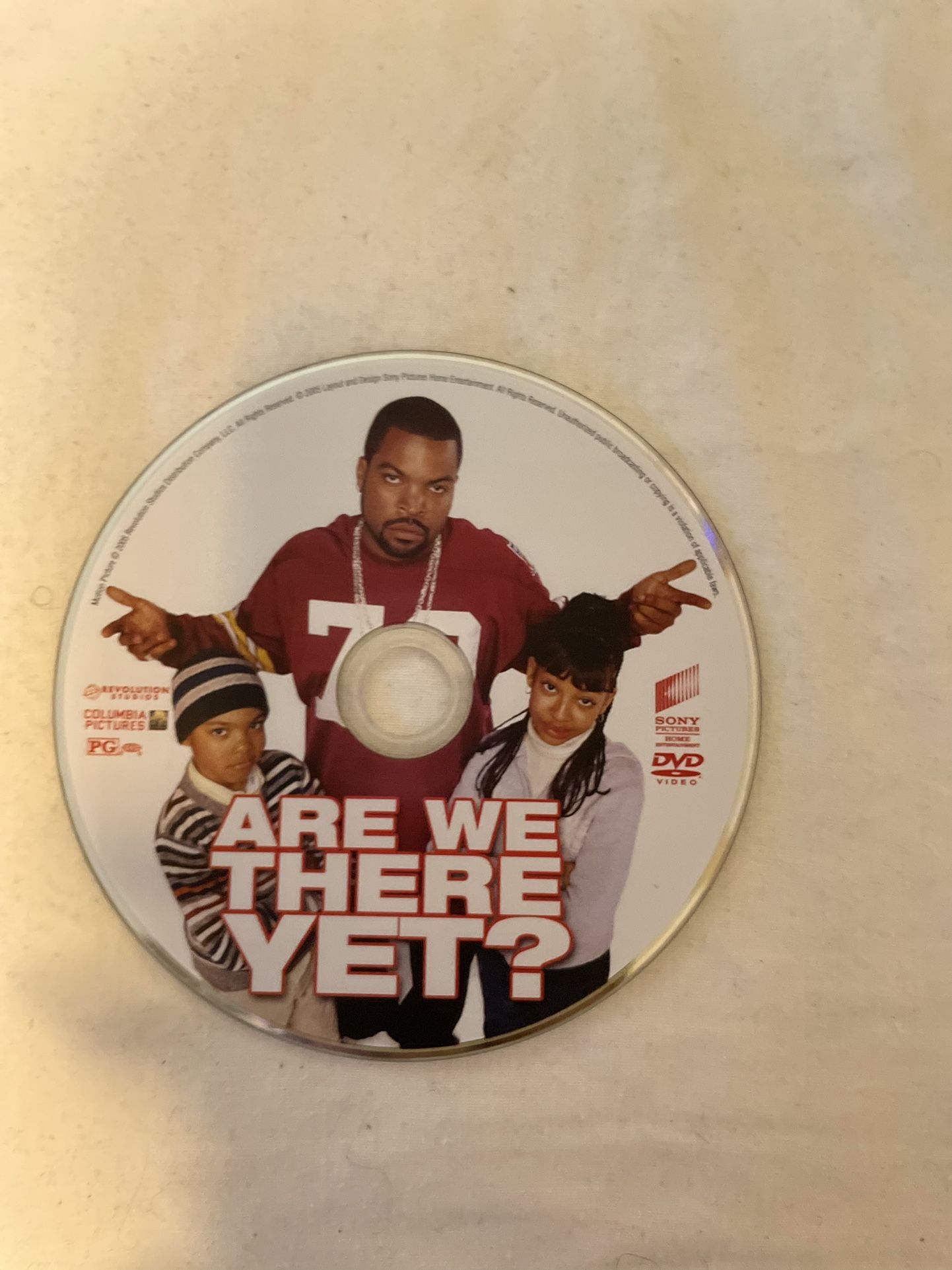 ARE WE THERE YET? DVD DISC ONLY USED