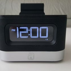 ihome radio/alarm clock & speaker 