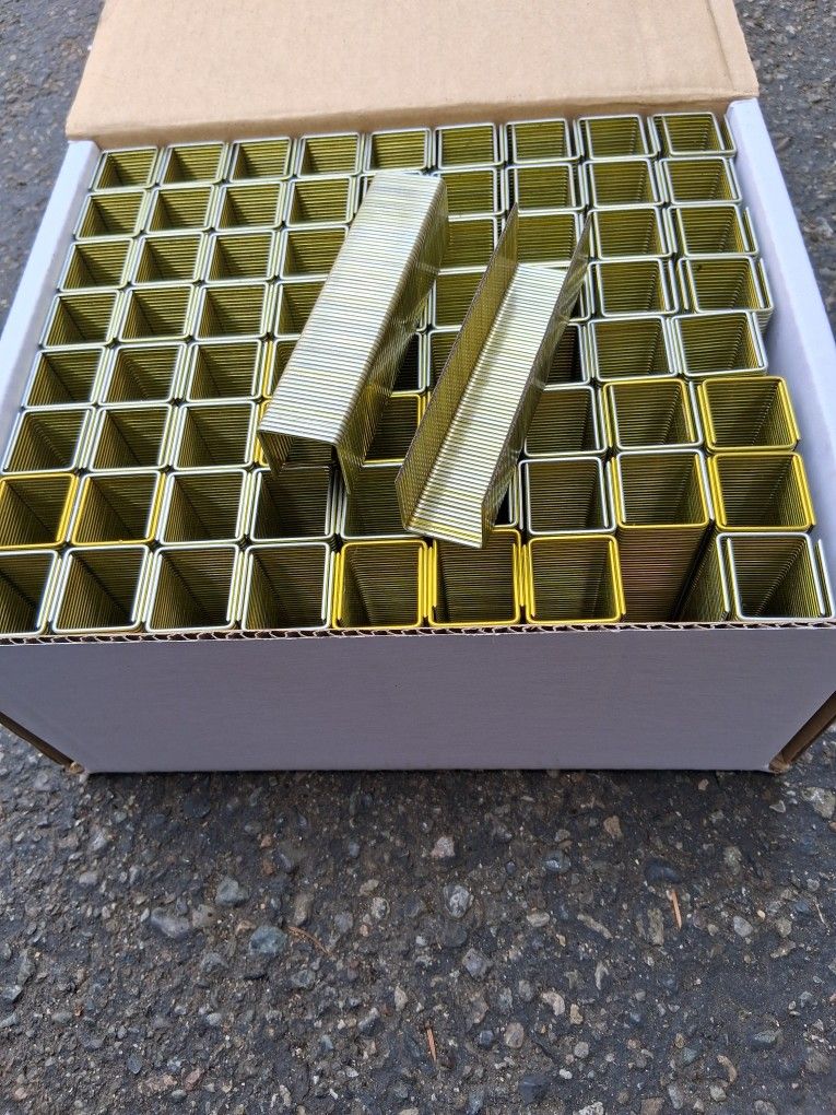 1" X 1" Roofing Crown Staples