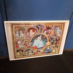 Classic Disney framed Puzzle