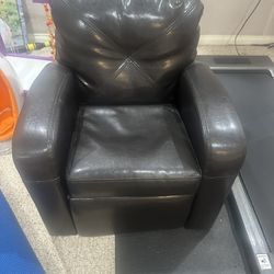 Kids Leather Recliner
