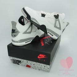 Jordan 4 Retro White Cement 2025 Size 12