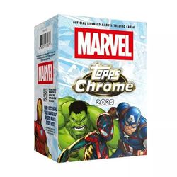 2025 Topps Chrome Marvel Trading Card Value Box