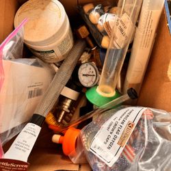 Assortment Of Home brewing Related Equipment