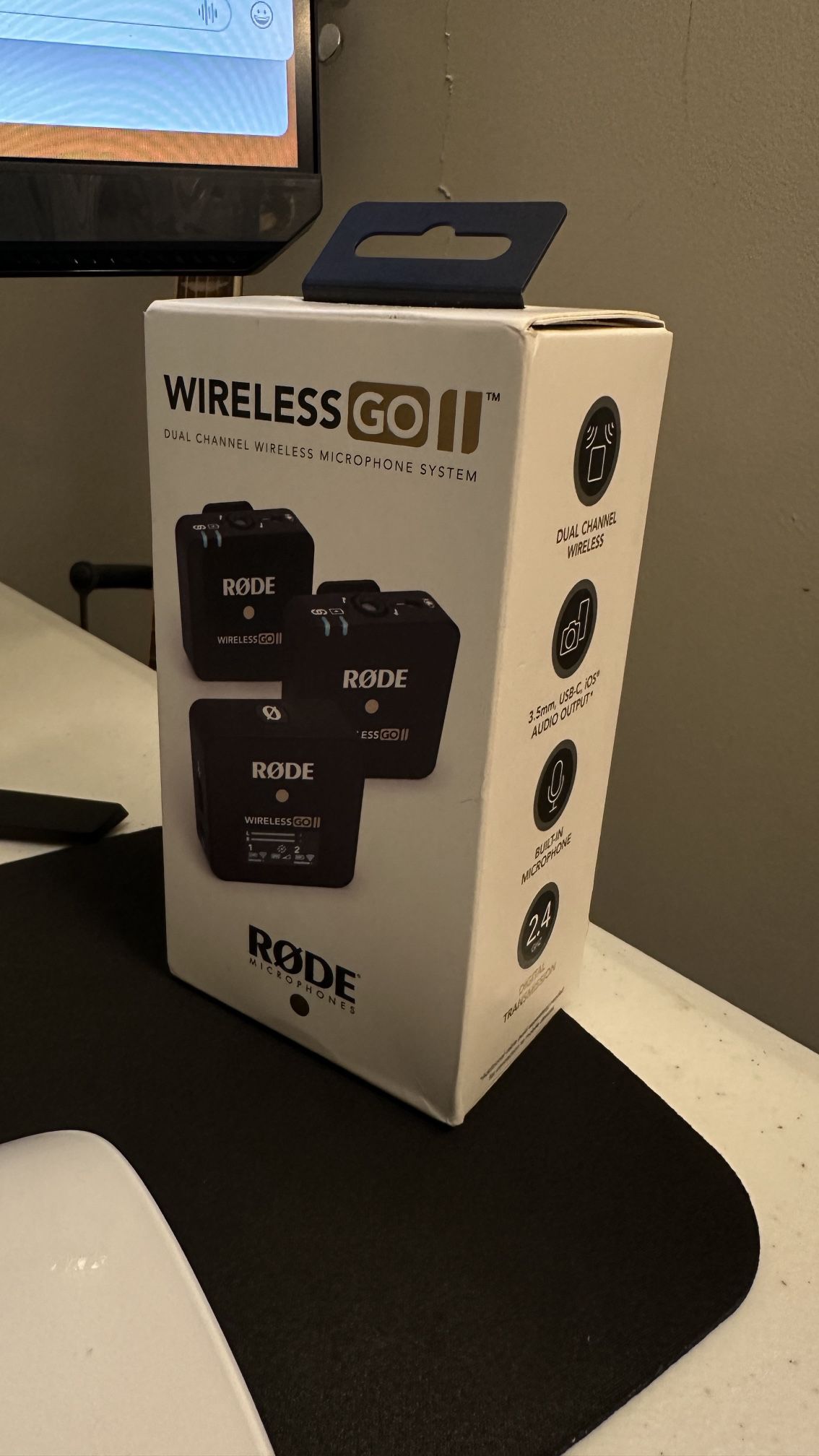 RØDE - WIRELESS GO II Dual Channel Wireless Microphone System