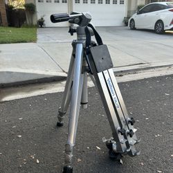 Velbon Tripod + Velbon Video Camera Dolly