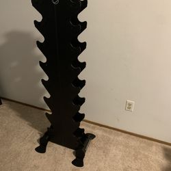 Inspire Fitness vertical dumbbell rack