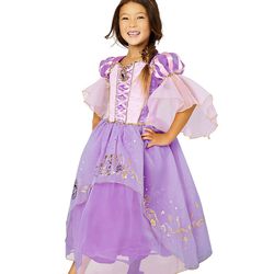 Disney Store Tangled Princess Rapunzel Dress Up Costume Girl Size 4