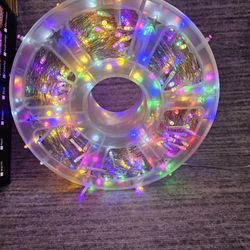 400FT Extra Long Multicolor String Lights, LED Waterproof Fairy Lights with Remote & Timer, Dimmable Seasonal Decorative Lighting for Christmas, Weddi