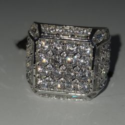 High Level Bezel Ring 925 Silver 