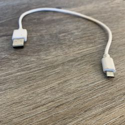 Micro USB Cable 1 Feet Charger 