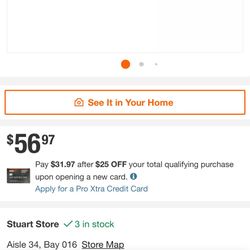 Wall Mount Fixtures Brand New 